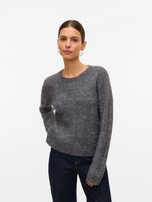 Vero Moda AWSILJA Trøje -Medium Grey Melange - 10332189