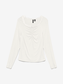 Vero Moda VMTRINE Top -Snow White - 10332217