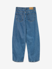 Vero Moda VMESTELLE High rise Χαλαρή εφαρμογή Τζιν -Medium Blue Denim - 10332234