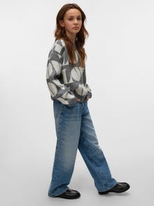 Vero Moda VMLOVE Pullover -Medium Grey Melange - 10332268