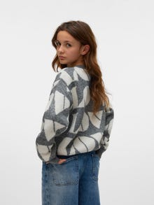 Vero Moda VMLOVE Pullover -Medium Grey Melange - 10332268