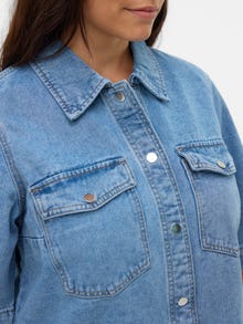 Vero Moda VMCFENJA Short dress -Medium Blue Denim - 10332279