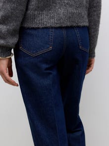 Vero Moda AWBETSY High rise Εφαρμογή Mom Τζιν -Dark Blue Denim - 10332322