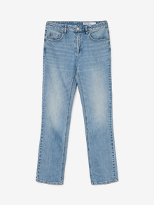 Vero Moda VMTESSA Taille haute Straight Fit Jeans -Light Blue Denim - 10332326