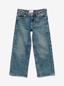 Vero Moda VMTESSA High rise Wide Leg Fit Jeans -Medium Blue Denim - 10332328