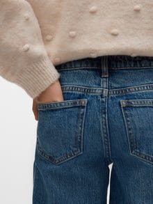 Vero Moda VMTESSA High rise Wide Leg Fit Jeans -Medium Blue Denim - 10332328