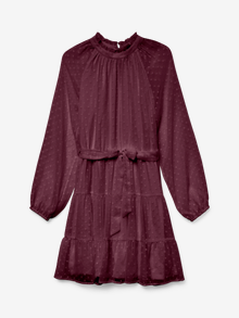 Vero Moda VMLIZA Short dress -Winetasting - 10332335