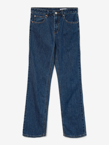 Vero Moda VMTESSA Tiro alto Corte straight Vaqueros -Dark Blue Denim - 10332341