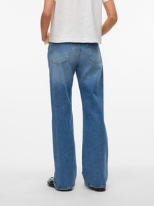 Vero Moda AWEMILY High rise Mom Fit Jeans -Medium Blue Denim - 10332381
