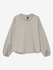 Vero Moda VMAUDREY Sweatshirt -Pumice Stone - 10332411