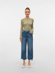 Vero Moda VMKATHY Hohe Taille Jeans -Medium Blue Denim - 10332457