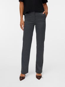 Vero Moda VMZAMIRA Srednje visok pas Hlače -Black - 10332460