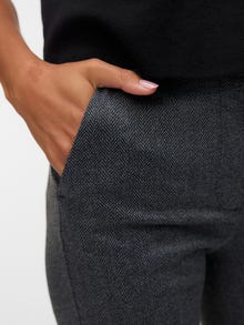 Vero Moda VMZAMIRA Srednje visok pas Hlače -Black - 10332460