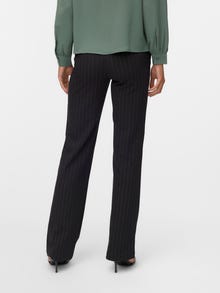 Vero Moda VMZAMIRA Srednje visok pas Hlače -Obsidian - 10332460