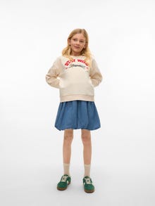 Vero Moda VMOCTAVIA Sweatshirt -Birch - 10332487