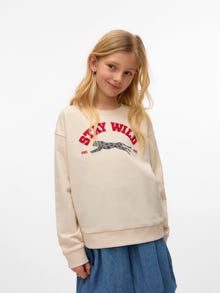 Vero Moda VMOCTAVIA Sweatshirt -Birch - 10332487