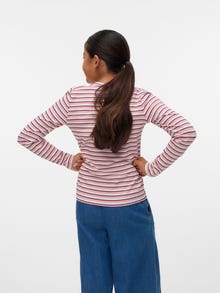 Vero Moda Tavapärane lõige Ümmargune kaelus Top -Snow White - 10332532