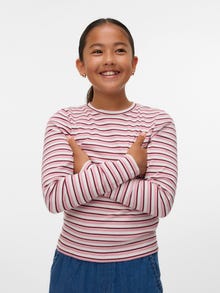 Vero Moda Tavapärane lõige Ümmargune kaelus Top -Snow White - 10332532