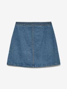 Vero Moda VMLIZA Średnia talia Krótka spódnica -Medium Blue Denim - 10332535
