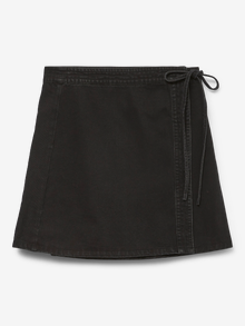 Vero Moda VMLIZA Taille moyenne Jupe courte -Black Denim - 10332535