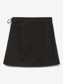 Vero Moda VMLIZA Średnia talia Krótka spódnica -Black Denim - 10332535
