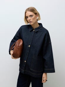 Vero Moda AWVERENA Jeansjacke -Dark Blue Denim - 10332545