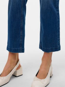 Vero Moda AWALICE Hög midja Mom Fit Jeans -Medium Blue Denim - 10332560