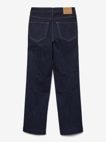 Vero Moda AWALICE Tiro alto Corte mom Vaqueros -Dark Blue Denim - 10332561