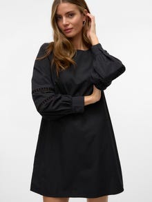 Vero Moda VMEYA Krótka sukienka -Black - 10332660