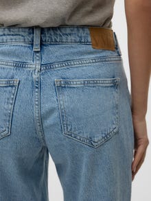 Vero Moda VMVANESSA Lav talje Wide leg fit Jeans -Light Blue Denim - 10332679