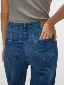 Vero Moda VMMELISA Mid Rise Weiter Beinschnitt Jeans -Medium Blue Denim - 10332684