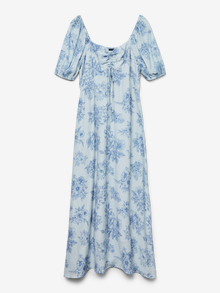 Vero Moda VMBELLA Lång klänning -Illusion Blue - 10332756