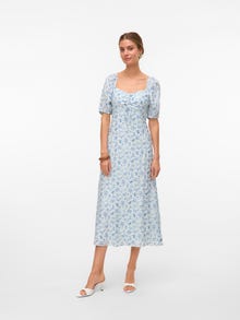 Vero Moda VMBELLA Lång klänning -Bit of Blue - 10332756