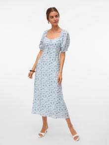 Vero Moda VMBELLA Lång klänning -Bit of Blue - 10332756