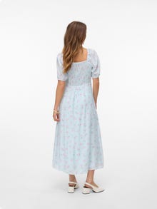 Vero Moda VMBELLA Lang kjole -Bit of Blue - 10332756