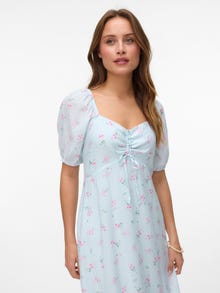 Vero Moda VMBELLA Lang kjole -Bit of Blue - 10332756
