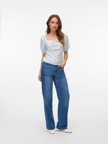 Vero Moda VMBELLA Topp -Bit of Blue - 10332757