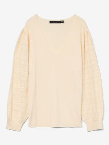 Vero Moda VMCNEWLIMONE Pullover -Birch - 10332802