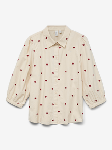Vero Moda VMFEAT Shirt -Birch - 10332822