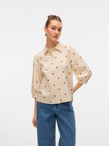 Vero Moda VMFEAT Shirt -Birch - 10332822