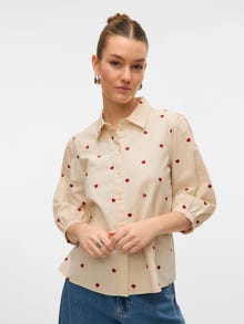 Vero Moda VMFEAT Shirt -Birch - 10332822