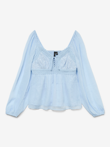 Vero Moda VMDINA Topp -Cashmere Blue - 10332826
