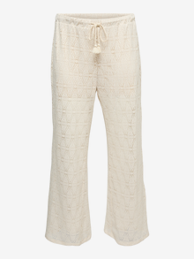 Vero Moda VMCMAYA Medelhög midja Byxor -Birch - 10333004