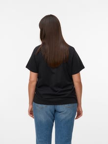 Vero Moda VMPAULINA Camisetas -Black - 10333046