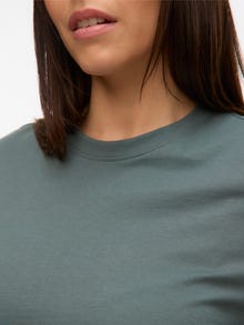 Vero Moda VMPAULINA T-Shirt -Balsam Green - 10333046