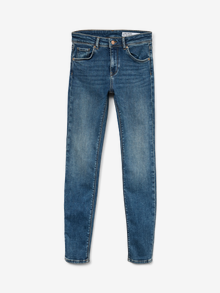 Vero Moda VMLUX Talle medio Corte slim Vaqueros -Medium Blue Denim - 10333059