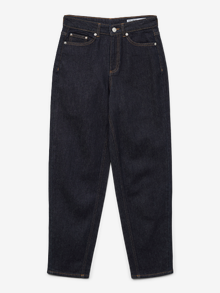 Vero Moda VMTESSA Høyt snitt Mom Fit Jeans -Dark Blue Denim - 10333060