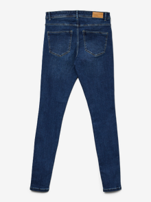 Vero Moda VMTANYA Talle medio Corte skinny Vaqueros -Dark Blue Denim - 10333064