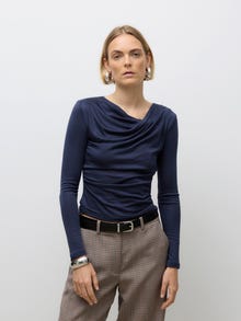 Vero Moda AWSIMANTHA Top -Dark Sapphire - 10333113