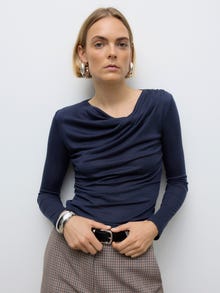 Vero Moda AWSIMANTHA Top -Dark Sapphire - 10333113